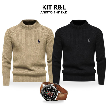 Elite Set R&L – 2 Luxury Jumpers + Watch